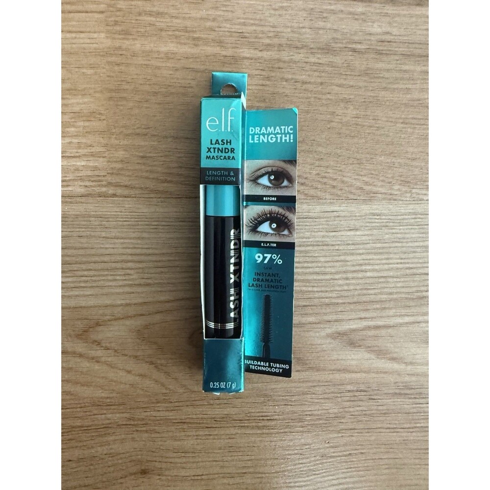e.l.f Lash XTNDR Mascara Made Tubing Long Lasting Look of Lash Pitch Black 0.6oz - Picture 8 of 8